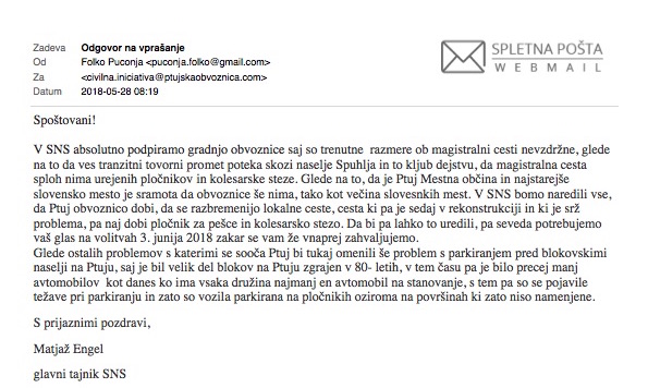 Odgovor na vprasanje 1a